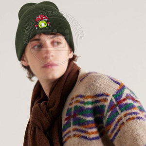 Best Selling Sports Wear Breathable Lightweight Unisex Adjustable Jacquard <b>Beanies</b> <b>Hat</b> Made in Soft Common Fabric - Product Image 5