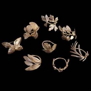 Servilletero de metal adornado de lujo con detalles intrincados para eventos formales grandes celebraciones u ocasiones festivas elegantes - Product Image 6