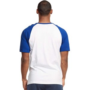 Tailles personnalisées 100% coton été T-shirt sport Slim Fit Style T-Shirt à manches courtes mode col arrondi contraste couleur T-shirt - Product Image 4