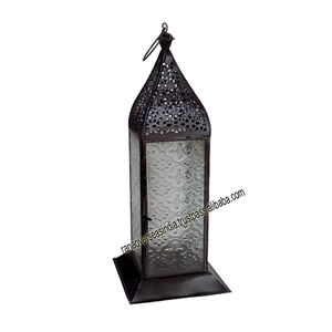 Meilleure vente Lanternes à bougie en métal en fer Lanterne à bougie décorative suspendue à un prix abordable - Product Image 5