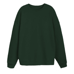เสื้อสเวตเชิ้ตคอกลมผู้ชาย พรีเมียม ผ้าฝ้ายฟลีซ 100% เป็นมิตรกับสิ่งแวดล้อม ระบายอากาศได้ดี ผ้าถักเนื้อแน่น พิมพ์ลายนูนด้านหน้า - Product Image 1