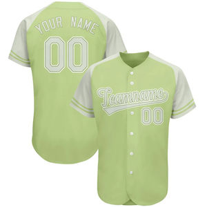 Individuell Digital Bedruckte Baseball-Trikots Atmungsaktives Mesh-Polyester Sportbekleidung Hochwertige Softball-Team-Uniformen Herren V-Ausschnitt - Product Image 3