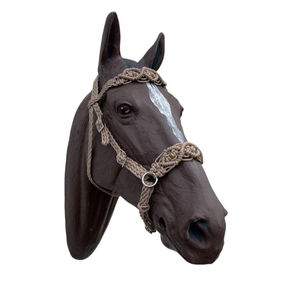 Collarín de Cuero Vacuno de Primera Calidad para Equitación, Brida Inglesa, Cabezada, Pechera, Último Diseño de Cuerda - Product Image 1