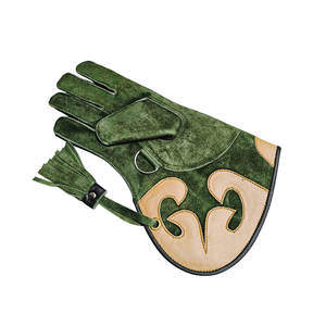 Guantes transpirables de cetrería del proveedor OEM para caza salvaje que aceptan logotipos personalizados - Product Image 5