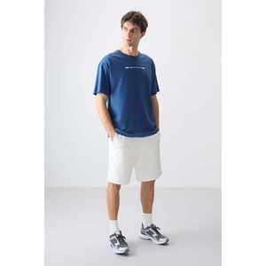 Camiseta Estampada de Corte Holgado para Hombre Parliament, 100% Algodón, Jersey Grueso y Suave con Textura, 88358 - Product Image 4