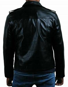 New Genuine <b>Sheepskin</b> Winter Puffer <b>Jacket</b> for <b>Men</b> Leather <b>Jacket</b> with Fur Collar Plus Size Male Coat Slim Fit Motorcycle <b>Jacket</b> - Product Image 2