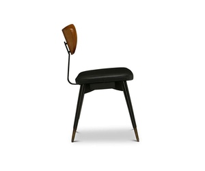 Lani Dining Chair Modern Scandinavian Design Solid Wood Non-Foldable for Indoor Outdoor Dining Home Office <b>Kitchen</b> Apartment Use - Product Image 5