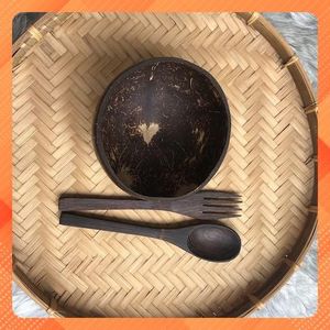 Cuencos de coco Premium, un artículo más vendido para restaurantes y cafeterías, una opción ecológica para servir comida - Product Image 4