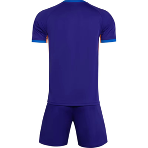 Ensemble de maillot de football en polyester respirant personnalisable Service OEM disponible pour garçons et adultes - Product Image 6