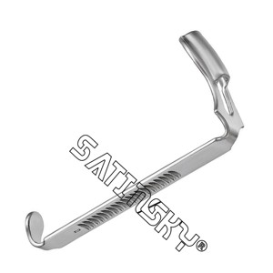 SATINSKY Abrebocas de Acero Inoxidable, Depresor de Lengua, Instrumento Quirúrgico Manual con Empuñadura Moleteada, Clase I, Certificado CE - Product Image 1