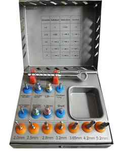 Instruments dentaires de qualité, manuels, puissants, gamme complète, kit d'implantation universel, scie à sinus lift, dilatateur osseux, réutilisable, écologique - Product Image 3