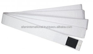 Cinturones de Karate de Algodón Unisex con Logotipo Personalizado OEM, Equipo de Artes Marciales de Alta Calidad Más Vendido, Ropa Deportiva de Talla Personalizada - Product Image 4