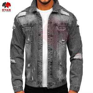 Chaqueta Vaquera Personalizada Ryan Pro Gear para Hombre, Tejido Cómodo y Transpirable con Logotipo Personalizado, Diseño ODM OEM - Product Image 1
