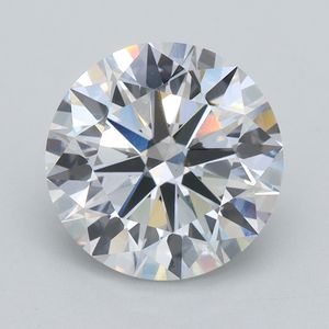 IGI 3,27 Ct VS1 F redondo corte brillante blanco laboratorio cultivado Diamante Suelto para anillos de compromiso o fabricación de joyas - Product Image 1