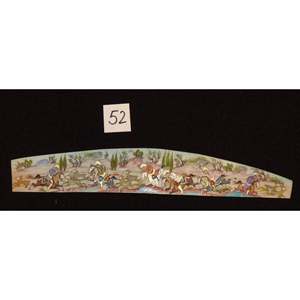 Miniature d'art mural persan sur os, peinture artistique faite à la main, prête pour la décoration de la maison, 9 X 2 Abcpm0205 - Product Image 1