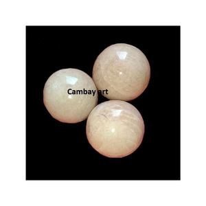 High Quality <b>Crystal</b> <b>Crafts</b> cream Color Peachmoon Stone sphere Available at Wholesale Price From India - Product Image 2