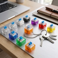 Testeur de commutateurs de clavier mécanique, porte-clés anti-stress, jouet de relaxation, cadeau personnalisé en plastique pour bureau, fête de Noël