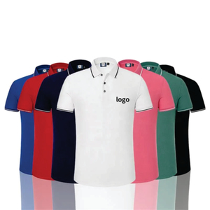 เสื้อโปโลสำหรับตีกอล์ฟโพลีเอสเตอร์100% ปรับแต่งได้ลายโลโก้ขนาด6XL ถ่ายโอนความร้อนพิมพ์สกรีนลาย - Product Image 6