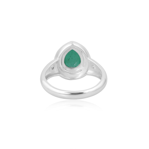Último anillo de piedras preciosas de circonita cúbica Natural de Plata de Ley 925 joyería personalizada para regalo de mujer para ella - Product Image 2