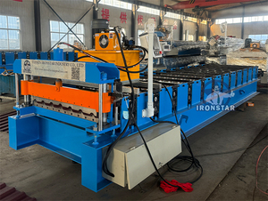 Mesin Pembentuk Panel Atap Lembaran Logam Otomatis untuk Produksi Atap Baja Galvanis PPGI - Product Image 2