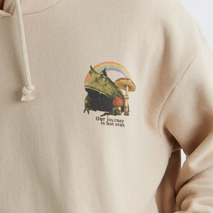 Haute Qualité 100% Coton Épais Français Terry Hoodies Sweats Poids Lourd Surdimensionné Fit Sweats À Capuche Personnalisés Hommes Sweats Garçons - Product Image 4