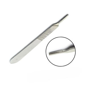 Manche de scalpel chirurgical en acier inoxydable, instrument médical réutilisable, outil de chirurgie orthopédique vétérinaire, fournisseur en gros - Product Image 4