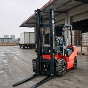 Chariot élévateur compact pour entrepôt, électrique, capacité de 2 tonnes, avec batterie au lithium 48V, pour allées étroites et manutention de matériaux en conteneurs - Product Image 2
