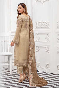 Vêtements de soirée pour femmes Ramsha les derniers costumes brodés robe pakistanaise en mousseline de soie de haute qualité avec Salwar - Product Image 3