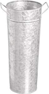 Vase à fleurs moderne en métal aluminium avec hôtels de couleur marron vaisselle pot de fleur fabricant en gros exportateur - Product Image 2