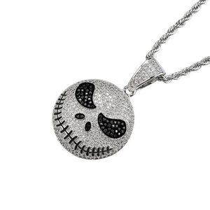 Pendentif Hip Hop Fantôme Glacé Personnalisé de Haute Qualité pour Hommes Plaqué Or 14k 18k Diamant Certifié IGI Pendentifs Fins - Product Image 5