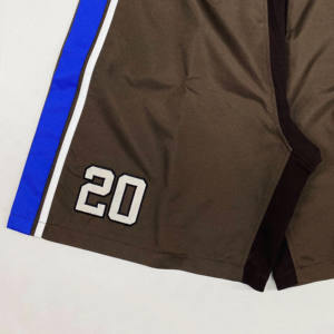 Camiseta de hockey sobre hielo de poliéster 100% para práctica de equipo deportivo y pantalones cortos hechos a medida para hombres, pantalones cortos de uniforme de hockey sobre hielo para hombres - Product Image 3