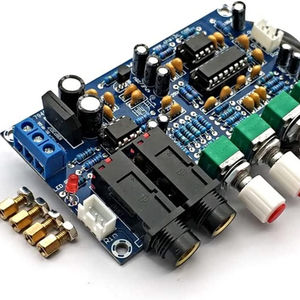Carte amplificateur de Microphone <span class=keywords><strong>Pt2399</strong></span> <span class=keywords><strong>Echo</strong></span> Mic, carte amplificateur de karaoké, carte de réverbération de karaoké, Module amplificateur de karaoké double Ac12V - Product Image 1