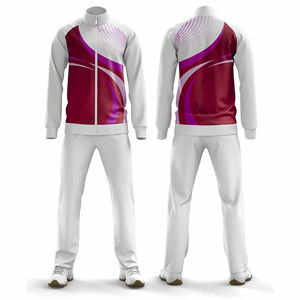 Custom Jogging Training Tracksuit <b>Jacket</b> and Trouser Men <b>Women</b> Youth Teamwear Training Suit Cheap Price OEM Custom Fashion - Product Image 3