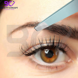 Pinzas de Cejas Profesionales Personalizadas de Acero Inoxidable con Punta Inclinada, Precisión Duradera para el Vello Facial - Product Image 6
