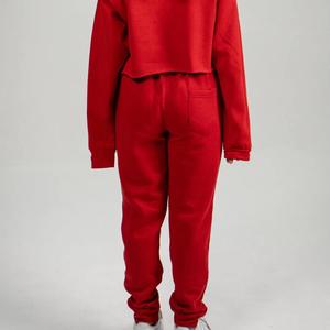 Nuevo Conjunto Deportivo de 2 Piezas para Mujer, con Logotipo Personalizado, Estilo Moderno, Transpirable, Top Corto y Sudadera con Capucha para Correr - Product Image 6