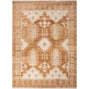 Alfombra Clásica Afgana de Lana Roja y Naranja, Tejida a Mano, Rectangular, para Hogar y Pasillo, Patrón Geométrico - RE-1159 - Product Image 1