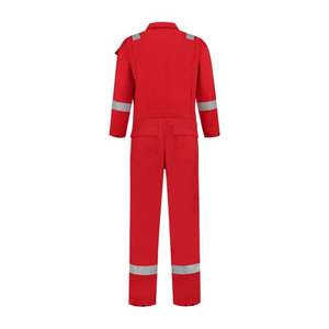 Wholesale Custom Roughneck Ultra Heavy Weight Coverall Seaman High Quality Reflective Orange Cotton Workwear Uniform Engineering - Product Image 6