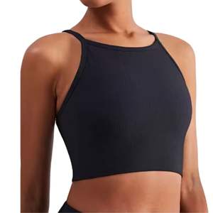 Conjunto Deportivo Personalizado al por Mayor para Niñas, Sujetador Deportivo y Pantalones Cortos, Cómodo, Elástico, para Gimnasio, Entrenamiento, Fitness, Yoga - Product Image 2