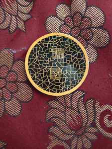 Juego de Posavasos Cuadrados de Cuerno Clásico de Alta Calidad, Ecológicos, Hechos a Mano, con Cristal Decorativo de 5mm, Personalizables - Product Image 6