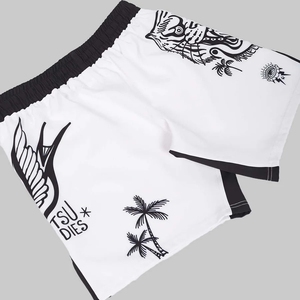 Nouveaux shorts de combat MMA décontractés de haute qualité 100% coton, sublimés, séchage rapide, taille élastique, pour hommes - Product Image 2