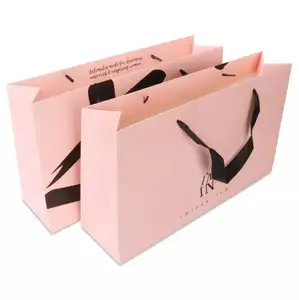 Custom Printed Luxury Boutique Paper Gift Bags