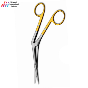 Tijeras Nasales Heymann, Instrumentos Quirúrgicos de Acero Inoxidable de Alta Calidad, Tijeras ORL Manuales con Certificación CE, Debonairii - Product Image 3