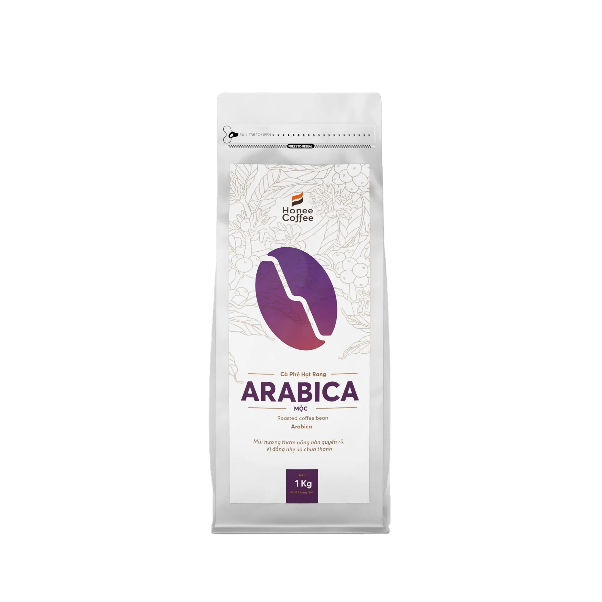 קפה ערביקה קלוי מלא של נאם באיכות גבוהה עם מותגי קפה
