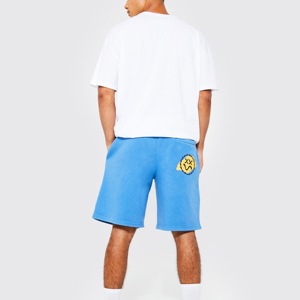 <b>Men's</b> Casual Quick-Drying Sweat <b>Shorts</b> Elastic Waistband Drawstring Beach-Style Solid <b>Pattern</b> Streetwear Customized Color - Product Image 6