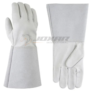 Gants de soudage en cuir 2025 Manchette longue pour une protection supplémentaire Résistant aux flammes Durable et confortable pour les environnements à forte chaleur - Product Image 6