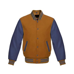 Chaqueta Universitaria Popular con letras de lana personalizada, venta al por mayor de chaqueta universitaria de estilo callejero hecha a medida para hombre - Product Image 5