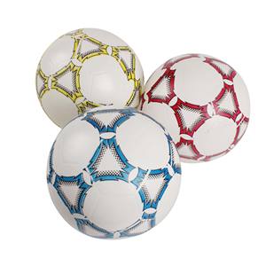 9 Inches Thickened Soccer Ball Smooth Face PVC <b>Toy</b> Colorful Printed Football. - Product Image 1