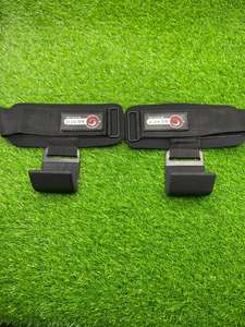 Adjustable <b>Vibrating</b> Portable High Stretch Lightweight ABS Wrist Band Padded Grip Enhancing Deadlift Pull-Up Straps - Product Image 2