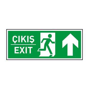 Dekota 3mm Photoluminescent Exit Sign <b>Light</b> up Arrow Design - Product Image 1