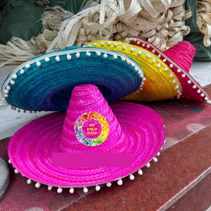 Mexican Beach Hat - Fashionable <b>Wide</b> Brimmed Beach Hat With Export Quality At Factory Price, Colorful Party Costume Hat 99 GD - Product Image 3